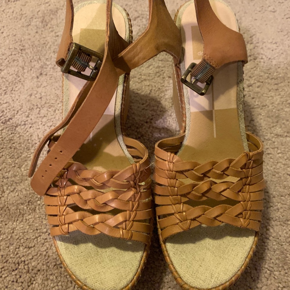 Dolce Vita Ria wooden wedge sandals